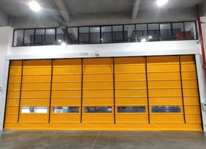 Tùy Chỉnh Kích Thước Lớn PVC Xếp Chồng Cửa Thiết Kế Hiện Đại Phong Cách Chất Lượng Rèm Gió Từ Trung Quốc Nhà Sản Xuất Hoàn Thành Bề Mặt - Product Image 5