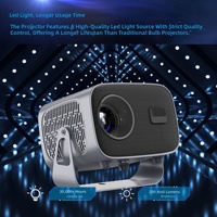 Mini projecteur Android 13 Ultra-HD A10 portable et compact pour la projection murale à domicile et dans la chambre