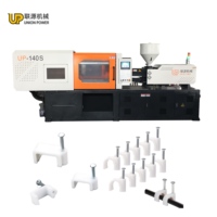 Machine de moulage par injection de clips de câbles à économie d'énergie, contrôlée par PLC, pour le traitement PA horizontal