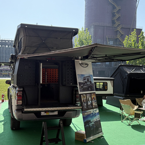 4x4 Leichtgewicht-Aluminium Mittelgroßes Expeditions-Wohnmobil & Pickup-<span class=keywords><strong>Camper</strong></span> Pop-up-Zelt für Offroad-Reisen - Product Image 2