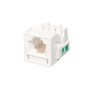 Cat3 rj11 módulo de rede commscope interface keystone modular jack