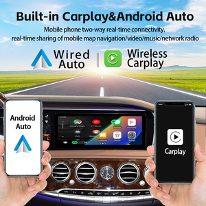 LELV 12.3 pollici Qualcomm 665 8 + 64GB Touch Screen Carplay lettore DVD per auto Android 14 Radio Multimedia per classe <span class=keywords><strong>S</strong></span> <span class=keywords><strong>W222</strong></span> 2013-2017 - Product Image 2