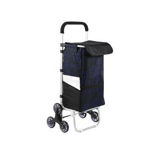 Carrello della spesa pieghevole personalizzato con logo, borsa trolley portatile - Product Image 6