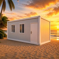 Edificio de Oficinas Prefabricado Modular de 2 Pisos de Diseño Moderno, Casa Contenedor de Instalación Rápida para el Mercado de Oriente Medio