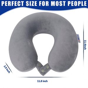 Almohada en Forma de U con Logotipo Personalizado, Almohada para Sofá, Oficina, Siesta, Almohada Multifuncional Estampada para Viajes de Negocios en Avión - Product Image 2