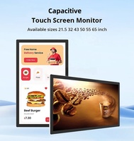Écran Tactile Interactif 4K de 43" 50" 55" 65" 75 Pouces, Moniteur LCD à Affichage Dynamique avec OS pour PC Panneau