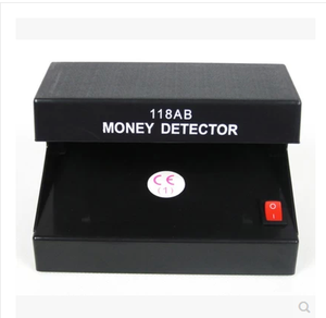 Mini Detector de Billetes Portátil AD-118 con Luz UV para África Occidental, <span class=keywords><strong>Dólar</strong></span> Estadounidense, Euro, Lámpara de Detección, Modelo de Escritorio - Product Image 1