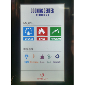 Horno Comercial Wiberda ZKS-6 de 6 Bandejas, Fabricado en Guangzhou, con Convección, Pantalla Táctil, Multivoltaje 9.3KW, para Panadería, Grado Comercial ZKS-6 I - Product Image 3