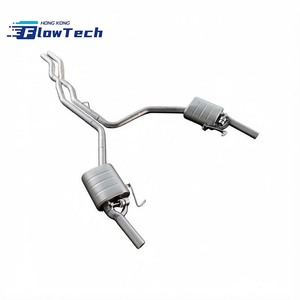 ชุดอัพเกรดท่อไอเสียแคทแบคสมรรถนะสูง 304 SS สำหรับ Audi A8 3.0T - Product Image 3