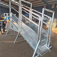 Rampas Portátiles para Carga de Ganado, Rampa para Ganado Ajustable, Rampa para Ovejas