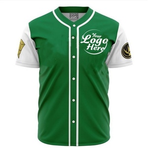 Men's Custom Logo Breathable Quick Dry Short-Sleeved <b>Baseball</b> Jersey Cardigan Loose Uniform <b>Sets</b> Plus Size T-Shirt - Product Image 1