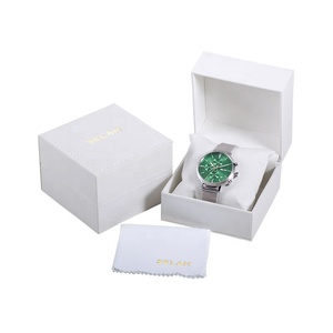 นาฬิกาข้อมือควอตซ์โครโนกราฟสแตนเลสสตีลหรูหราสำหรับผู้หญิง ออกแบบขายดีออนไลน์ ขายส่ง รับผลิตตามสั่ง เป็นของขวัญ - Product Image 3