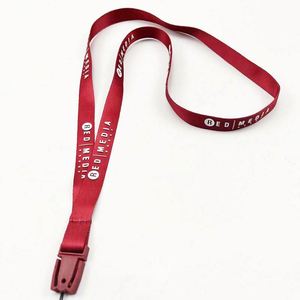 Promotional Sports Sublimation Printed Woven logo Neck <b>Polyester</b> <b>Lanyards</b> With logo - Product Image 4