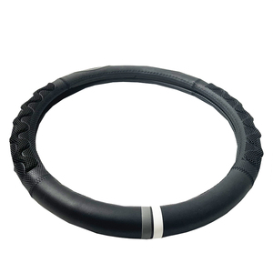 2024 gran oferta accesorios de coche personalizado Universal transpirable antideslizante cubierta del <span class=keywords><strong>volante</strong></span> del coche - Product Image 4