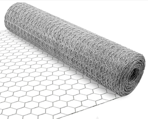 Malla de alambre hexagonal de acero inoxidable / Malla de alambre hexagonal / Malla de alambre para gallinero - Product Image 1
