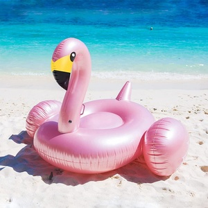 Flotteur gonflable flamant rose personnalisé pour piscine, jouets de fête aquatique pour adultes et enfants, jouets aquatiques gonflables - Product Image 5