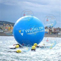 Bouées de natation en eau libre, flotteurs d'amarrage, bouée flottante gonflable en forme de balle, bouée de sécurité pour Triathlon