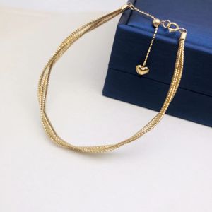 Pulsera Xinfly para Mujer 2024, Oro Puro de 18k, Cadena Trenzada de 3 Hilos de 5.5mm, para Mujeres y Niñas - Product Image 2