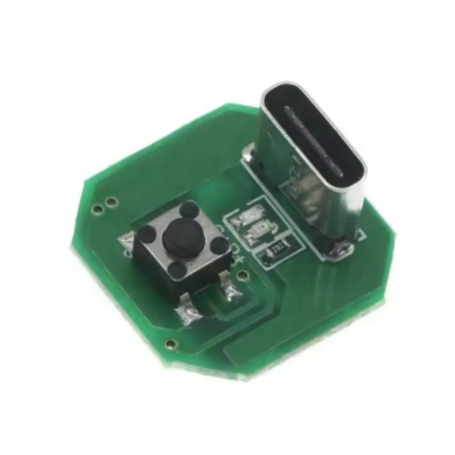 Light Torch Driver Board Circuit Board Accessories Circuit Board Type c Charging Port Charging and Discharging
