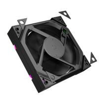 ESGAMING personnalisé 12V DC roulement fluide jeu ARGB prisme ventilateur de refroidissement 120mm haute vitesse Cpu PC ventilateur de refroidissement pour boîtier d'ordinateur