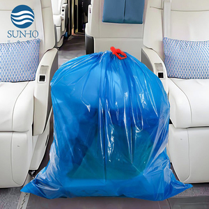 Sac à déchets d'aviation, sac poubelle en plastique léger pour la collecte des déchets dans les cabines d'avion et l'entretien en vol - Product Image 1
