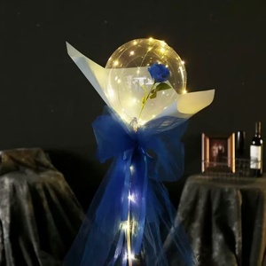 Globos Luminosos LED <span class=keywords><strong>Bobo</strong></span> con Forma de Rosa de Boca Ancha, Inflables, para Navidad, Pascua, Halloween, con Varillas, Set de Regalo, Venta al Por Mayor - Product Image 3