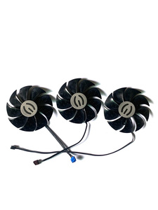 Ventilador de refrigeración para tarjeta gráfica, accesorio Original de 88mm, 4 pines, PLD09220S12H, DC 12V, 0.55A, para <span class=keywords><strong>Evga</strong></span> RTX 3090 RTX <span class=keywords><strong>3070</strong></span>/ 3080 /3080 Ti, 3 unidades - Product Image 2