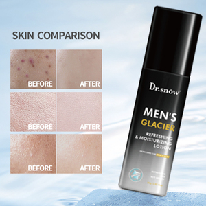 Loción Facial Refrescante e Hidratante Glacier para Hombre 80g, Crema Facial de Marca Privada para Hombre - Product Image 6