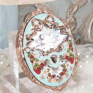 Flower Knows Fard à Joues Gaufré Dégradé Fraise Rococo Violet Palette Fard Mat Illuminateur Longue Tenue - Product Image 6