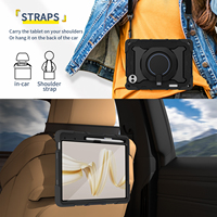 Housses et étuis pour tablette pour Huawei Matepad Pro 12.2 Heavy Robuste Haute Protection Portable Tenture Murale Rotative Tablet Case