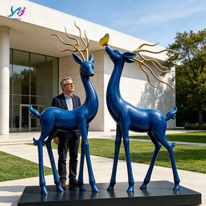 Escultura de Animales de Resina Personalizada, Adorno Artesanal, Decoración Pintada Duradera para Parques y Paisajes Exteriores - Product Image 5
