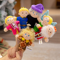 Ensemble de marionnettes à doigts de conte de fées OEM ODM, poupées créatives pour l'histoire interactive des enfants, cadeaux éducatifs précoces