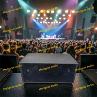 Sistem Audio Profesional Linear Array Kabinet Speaker Pasif Ganda 10 Inci untuk Pertunjukan Luar Ruangan
