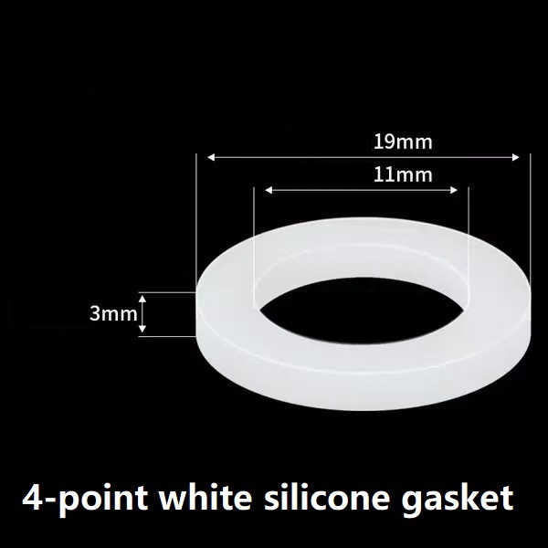 Joint en silicone blanc 4 points
