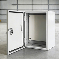 Boîtier électrique interne pour armoire électrique, coffret de commande en acier métallique, panneau extérieur étanche