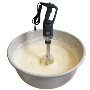 Mixeur plongeant commercial haute puissance 500W avec longue tige en acier inoxydable pour aliments en vrac - Product Image 3