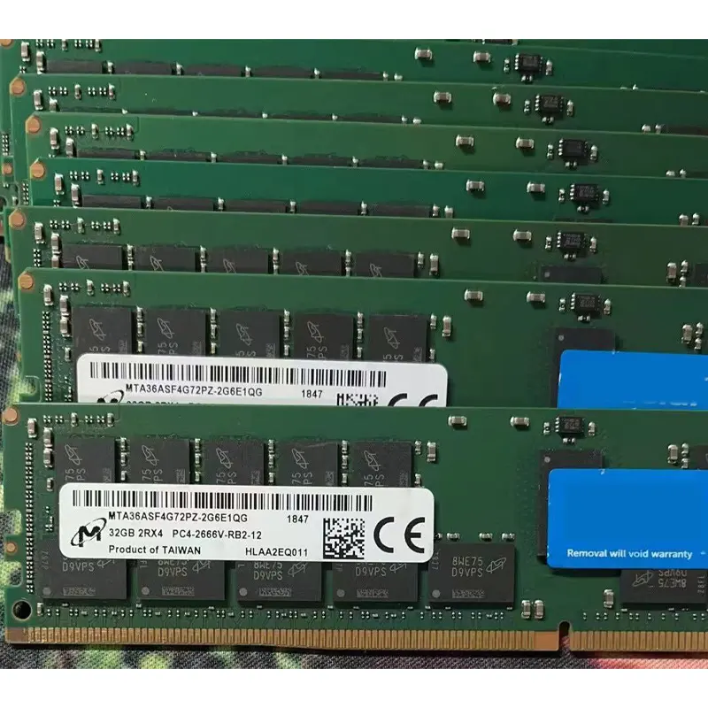 Memória ram DDR4 2400MHz RDIMM de 32GB para servidor, memória ram ddr4 de 32GB, mais vendida