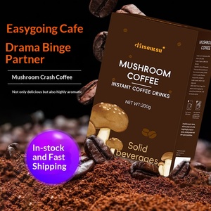 Marque Blanche Poudre de Complexe de Champignons 7 en 1 Biologique Reishi Crinière de Lion et <span class=keywords><strong>Café</strong></span> Instantané aux Champignons 5 en 1 200g - Product Image 2
