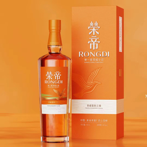 Whisky chinois Rongdi <span class=keywords><strong>Single</strong></span> <span class=keywords><strong>Malt</strong></span> Sherry Cask, spiritueux premium, produit Triple Sherry Cask Chine 700ml 46%ABV - Product Image 1