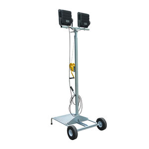 LUDWIG 3,6 M 2*100W Led torres de luz móvil mástil telescópico pequeña torre de iluminación portátil para exteriores - Product Image 2