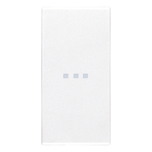 White Axial Push <b>Button</b> Switch 2.2mm Length 4.4mm Length 0.4mm Height - Product Image 1
