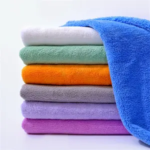 Coral fleece fabric for blankets multicolor plush toy fabric soft and comfortable warp knitted polyester fabric