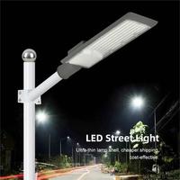Lampu jalan komersial 50W 100W 150W 200W, lampu jalan Led cangkang aluminium murah lampu jalan luar ruangan