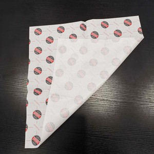 White Kraft <b>Brown</b> Recycled Takeaway <b>Wrapping</b> <b>Paper</b> with Custom Printing - Product Image 5