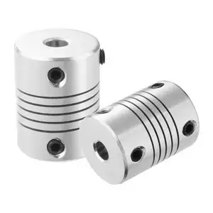 بيع مباشر من المصنع 5*8 Aluminium Coupler 5 إلى 8 أجزاء طابعة اقتران مرنة ثلاثية الأبعاد أجزاء اقتران التخصيص