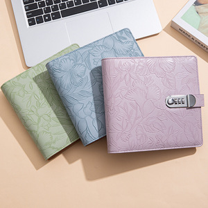 Carpeta de ahorro de dinero de 50 páginas con clip, de cuero PU, para guardar billetes, monedas y recibos, tipo cartera con anillas, <span class=keywords><strong>libro</strong></span> de presupuesto para ahorro - Product Image 3