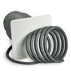 Guarnizione in PTFE Nero 2mm-50mm per Pompe e Valvole ad Alta Temperatura/Alta Pressione 280 Marca <span class=keywords><strong>OTHELLO</strong></span> - Product Image 1