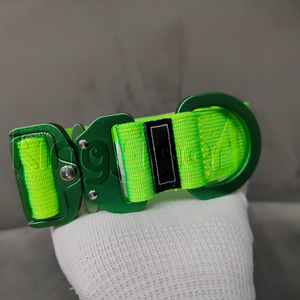 Collar de perro táctico con hebilla de aluminio ligera Forro de neopreno suave Patrón de impresión Diseño personalizable - Product Image 4