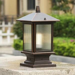 โคมไฟแก้วทรงเสาอลูมิเนียมหล่อ IP65ไฟสปอตไลต์ภูมิทัศน์ LED กันน้ำพร้อมเซ็นเซอร์แสงและหรี่แสงได้ - Product Image 6