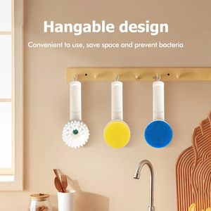 Cepillo de Limpieza Eléctrico de Fábrica, Cepillo Giratorio Personalizado para Cocina y Baño, Cepillo de Limpieza Inalámbrico Portátil Recargable - Product Image 5